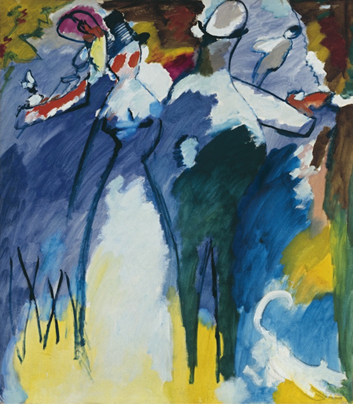Impression VI (Sunday) (1911), Wassily Kandinsky. © Städtische Galerie im Lenbachhaus und Kunstbau, Munich