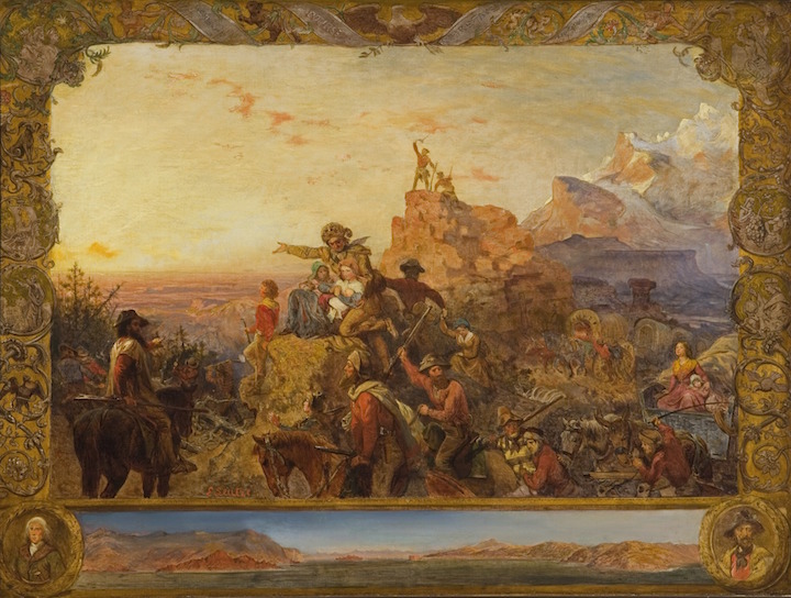 Westward the Course of Empire Takes its Way (1861), Emanuel Gottlieb Leutze. © Gilcrease Museum, Tulsa, Oklahoma
