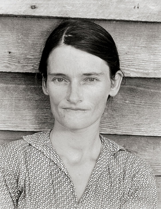 Allie Mae Burroughs, Wife of a Cotton Sharecropper, Hale Country, Alabama (1936), Walker Evans. © Walker Evans Archive, The Metropolitan Museum of Art; Photo: © Collection particulière