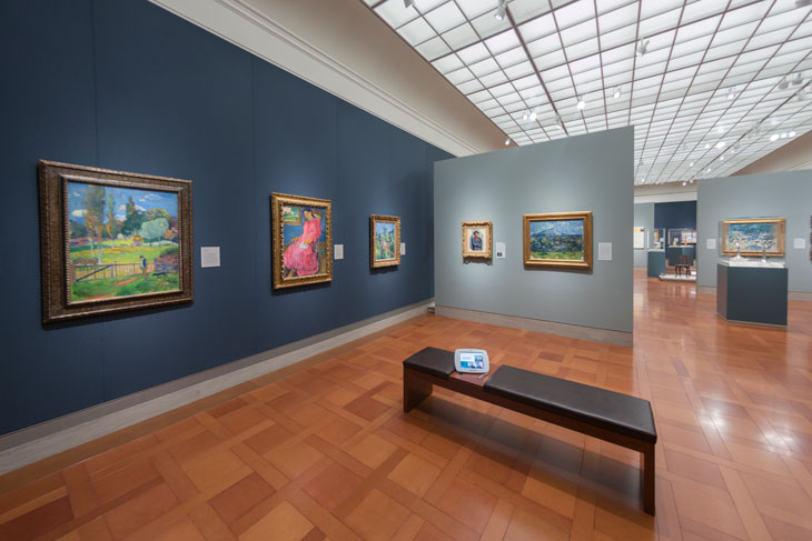 The Bloch galleries at the Nelson-Atkins Museum. Photo: Joshua Ferdinand