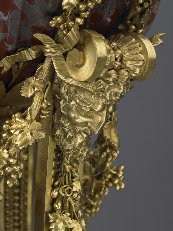 Detail of a Perfume Burner attributed to Pierre Gouthière, produced in 1774–75. Courtesy The Wallace Collection