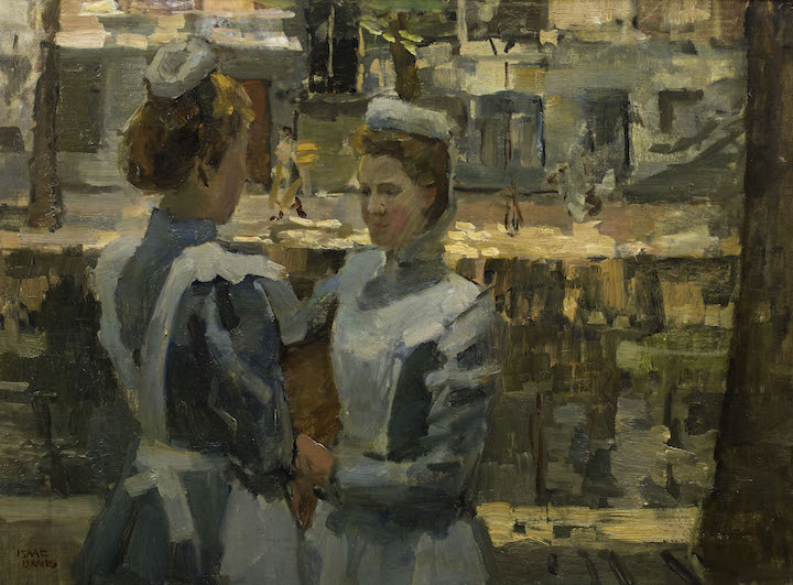 Servant Girls on the Leidsegracht Isaac Israëls (1865‐1934). Groninger Museum