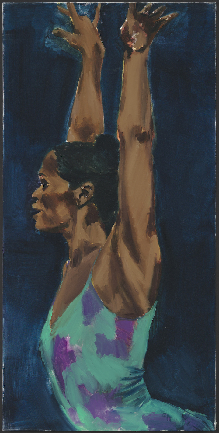 Tell The Air (2016), Lynette Yiadom-Boakye. Courtesy the artist; Corvi-Mora, London; and Jack Shainman Gallery, New York