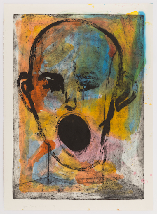 Poet Singing Beautifully (2016), Jim Dine. Courtesy the artist and Alan Cristea Gallery, London