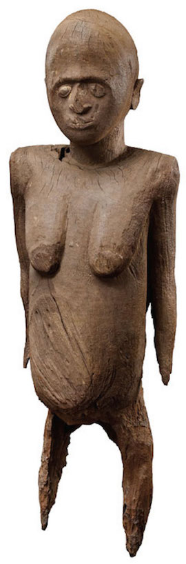 Female figure, 19th century, Lobi, Burkina Faso. Serge Schoffel at Cultures: The Worlds Arts Fair