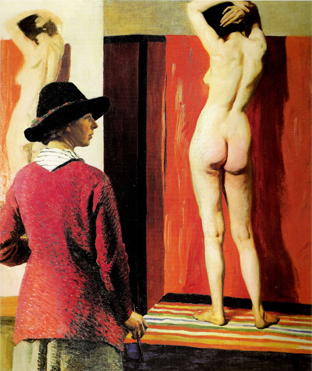 Self portrait (1913), Laura Knight. National Portrait Gallery (London, UK)