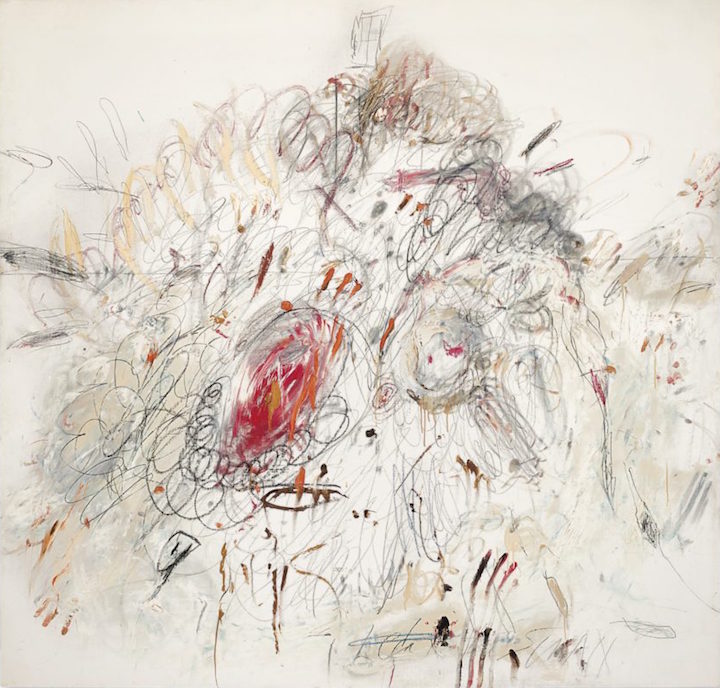 Leda and the Swan (1962), Cy Twombly. Sotheby's New York, estimate: $35–$55m
