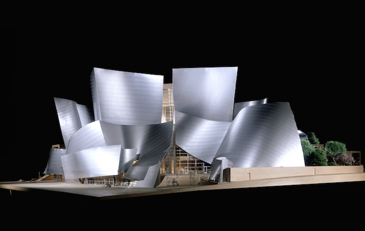 Model of the Walt Disney Concert Hall, (2003), Frank Gehry. © Frank O. Gehry
