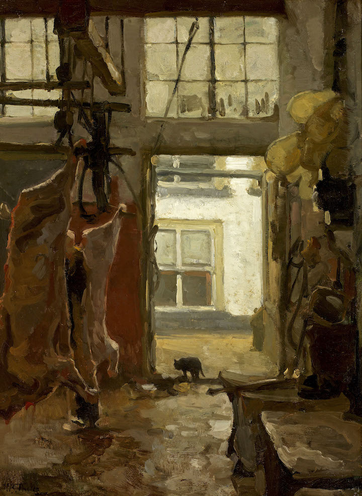 Slaughterhouse (1889), Willem Bastiaan Tholen. Groninger Museum