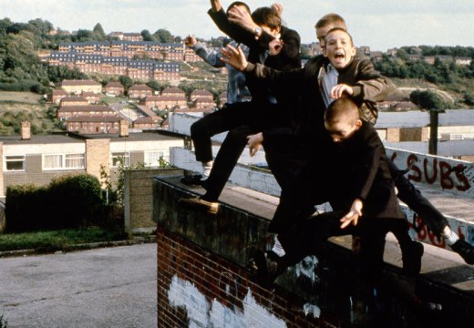 Jumping boys, High Wycombe (1980), Gavin Watson. Image courtesy Youth Club Archive