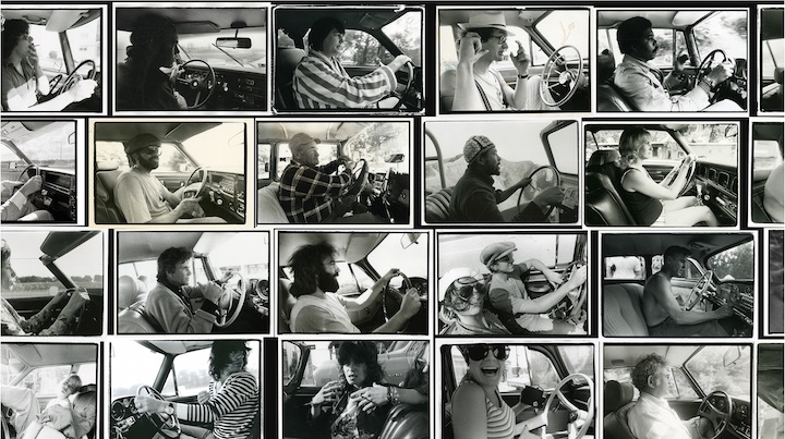 Photographs from the 'Driving' series. © Annie Leibovitz