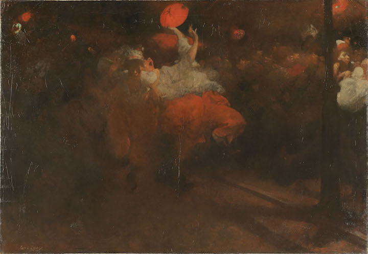 Orange Day Festivities (ca. 1890), Jacobus van Looy. Rijksmuseum