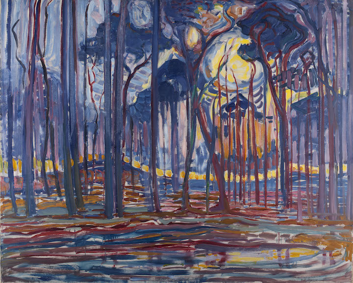 Woods near Oele (1908), Piet Mondrian. Courtesy of the Gemeentemuseum Den Haag