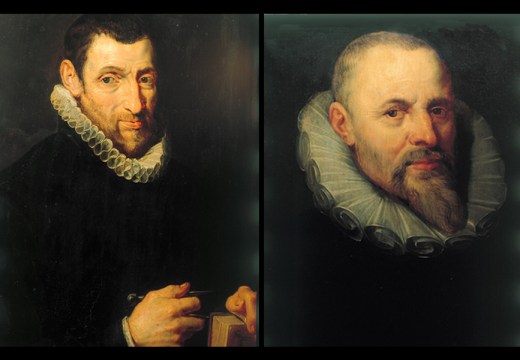 Portraits of Christophe Plantin (1616) and Jan I Moretus (1613/16) by Peter Paul Rubens, Plantin-Moretus Museum, Antwerp