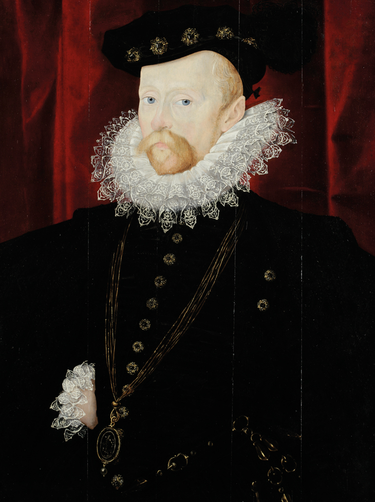 Sir Amias Paulet (c. 1533–1588) (1576–78), attributed to Nicholas Hilliard