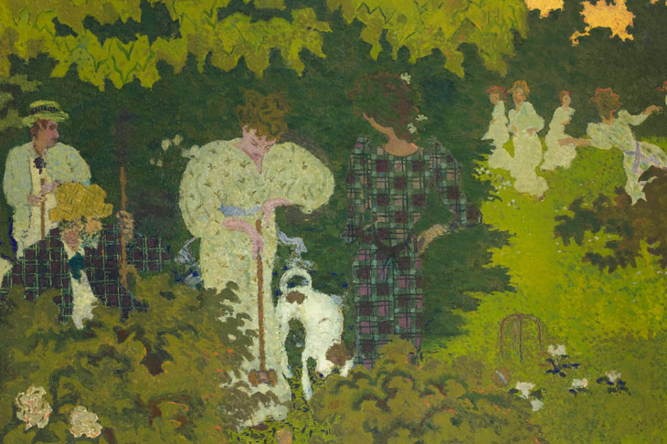 Crépuscule (detail; 1892), Pierre Bonnard. © RMN-Grand Palais (musée d'Orsay) / Hervé Lewandowski / distributed by AMF