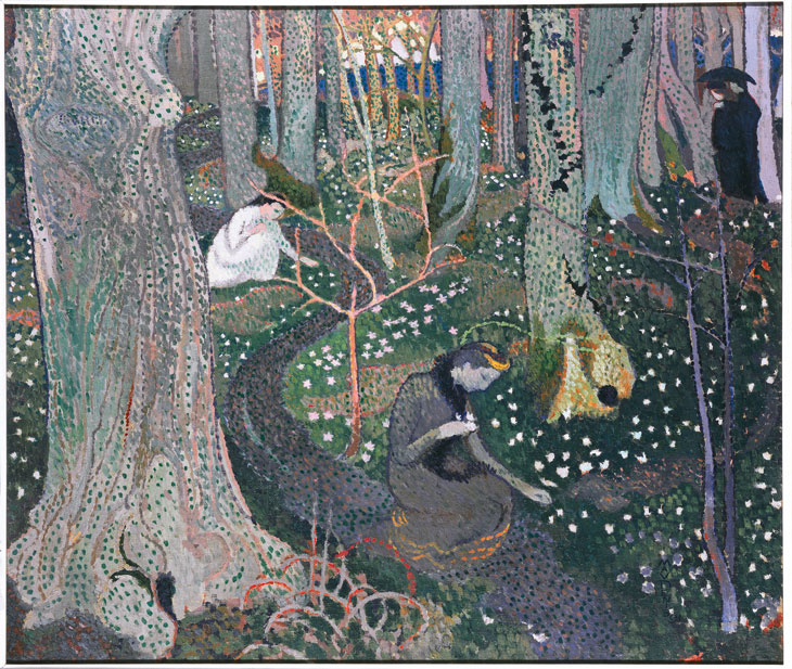 April (The Anemones) (1891), Maurice Denis. ©Maurice Denis, VEGAP, Bilbao, 2017