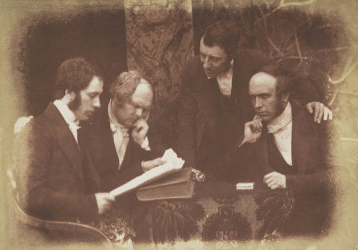 Dumbarton Presbytery. Rev. William Alexander, - McMillan of Cardross, Rev. James Smith (or Goodsir) and Rev. John Pollock (1843-47), David Octavius Hill and Robert Adamson. Scottish National Portrait Gallery