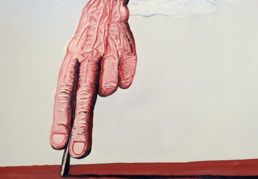 The Line (detail; 1978), Philip Guston.