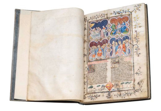 Histoire ancienne jusqu'à César and Fait des Romains (c. 1370–80), Paris, Master of the Coronation of Charles VI and a collaborator. Les Enluminures, $4.5m