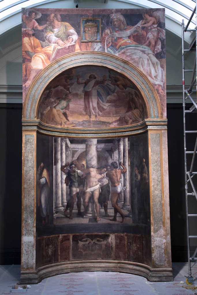 The recreation of the Borgherini Chapel