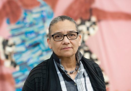 Lubaina Himid, one of two nominees for the 2017 Turner Prize who would not previously been eligible for the award.