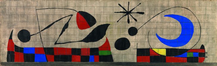 Mur de la Lune (Wall of the Moon), 1955), Joan Miró. Dickinson Roundell