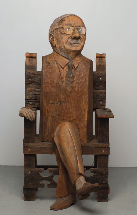 My Father (1977), Marisol (María Sol Escobar). © Estate of Marisol / Licensed by VAGA, New York. Image copyright © Memphis Brooks Museum of Art, Memphis. Photograph by Julio Greenblatt