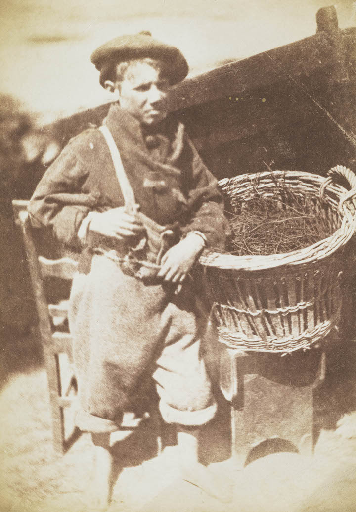 Newhaven boy ('King Fisher' or 'His Faither's Breeks') (1843–47), David Octavius Hill and Robert Adamson. Scottish National Portrait Gallery