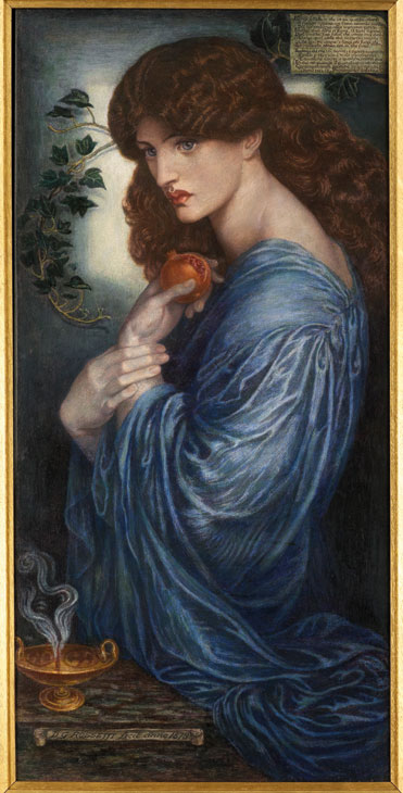 Proserpine (1878), Dante Gabriel Rossetti. Agnew's, price on application