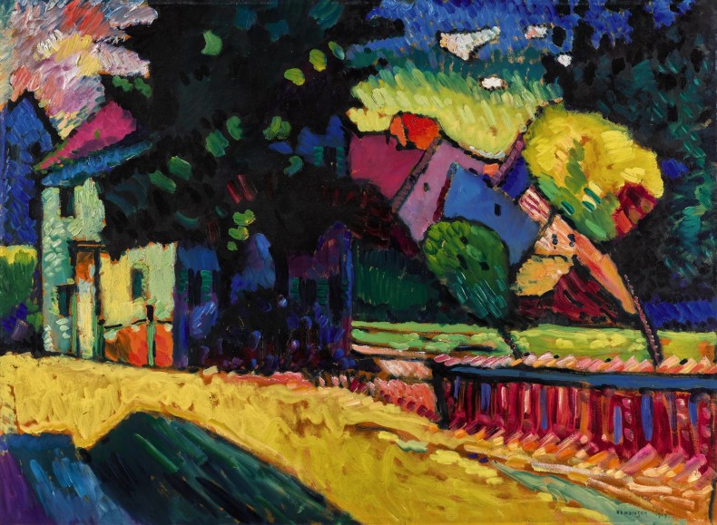 Murnau – Landschaft mit grünem Haus (1909), Wassily Kandinsky