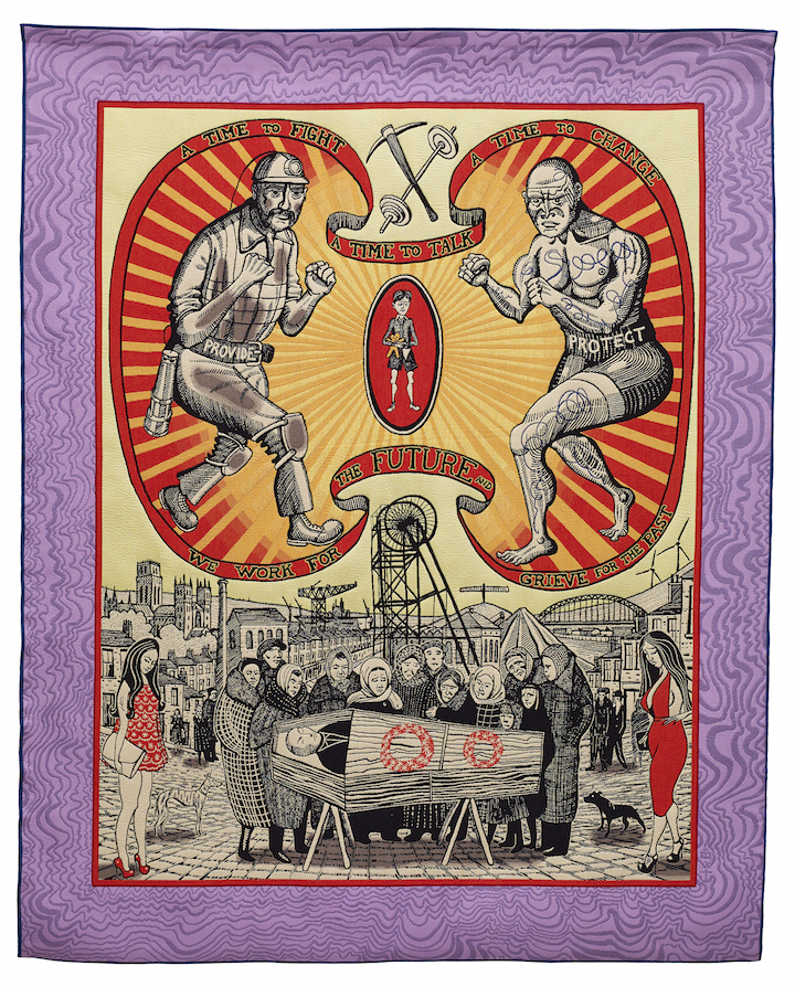 Death of a Working Hero (2016), Grayson Perry. Photography: Stephen White © Grayson Perry