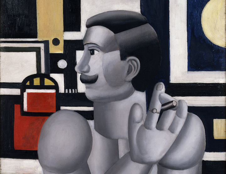Le mécanicien (detail; 1918), Fernand Léger. Photo: Philip Bernard. © Adagp, Paris 2017