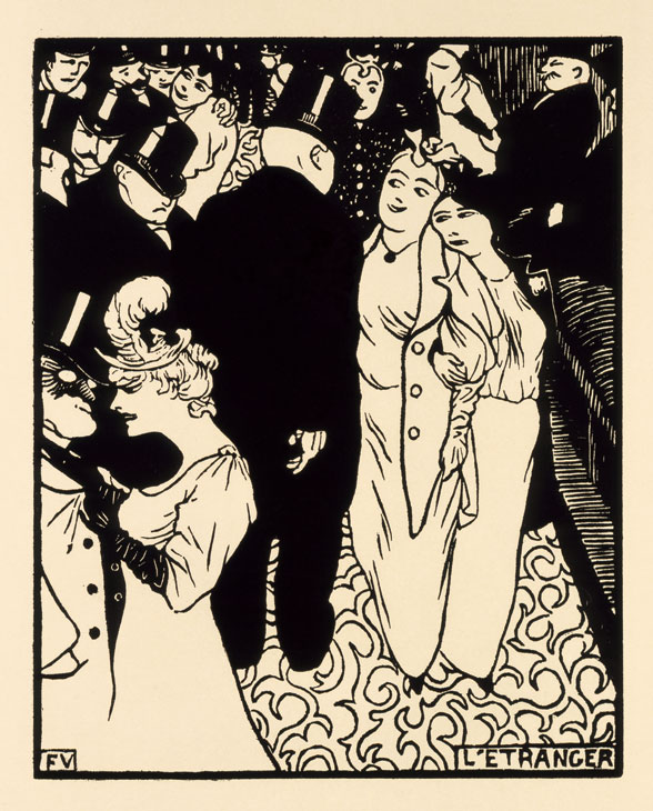 The Stranger (1894), Félix Vallotton. Private collection