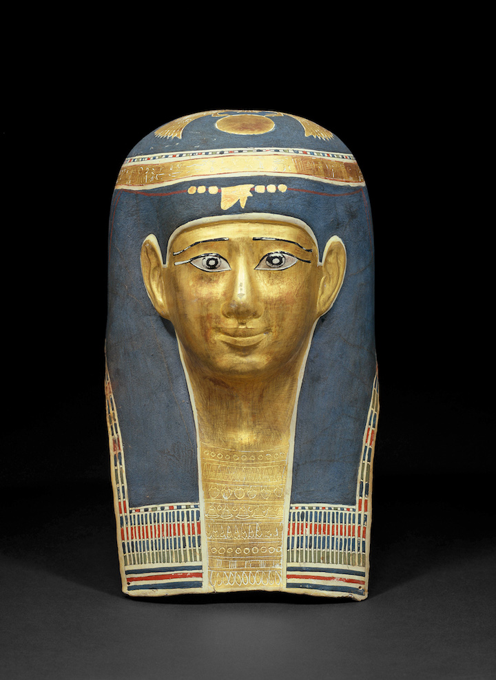 Mask of the Ta-Scherit-en-Hor, during the reign of Ptolemy (323–330 AD). © Egyptian Museum and Papyrus Collection, Staatliche Museen zu Berlin
