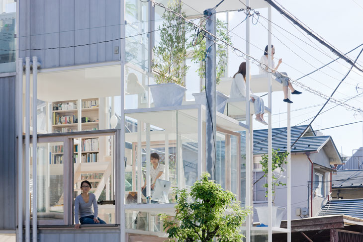 House NA, Tokyo, Japan (2011), Sou Fujimoto Architects. Photo: Iwan Baan
