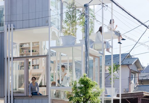 House NA, Tokyo, Japan (2011), Sou Fujimoto Architects. Photo: Iwan Baan