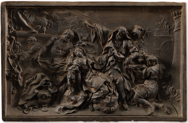 The Martyrdom of Saint Victoria (1737), Nicolas-Sébastien Adam. Sotheby's Paris: estimate €200,000–€300,000