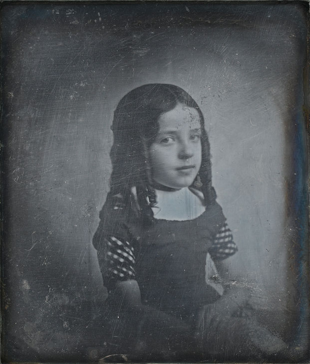 Portrait of Charlotte Asser, daughter of the photographer (1842), Eduard Isaac Asser