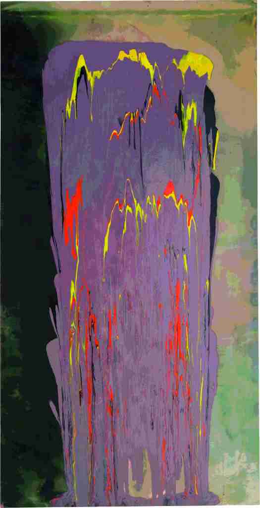 Grating Rhymes (1975), Frank Bowling