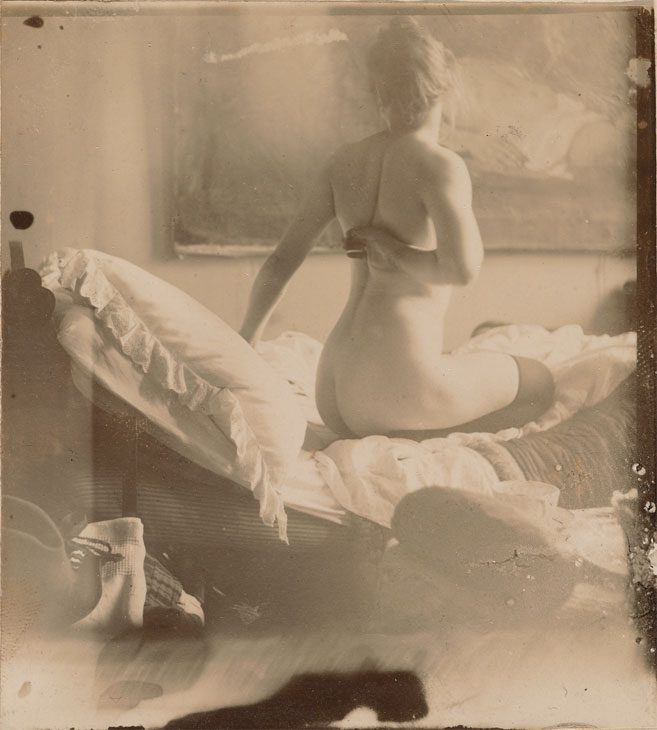 Marie Jordan nude from behind (1890), George Hendrik Breitner
