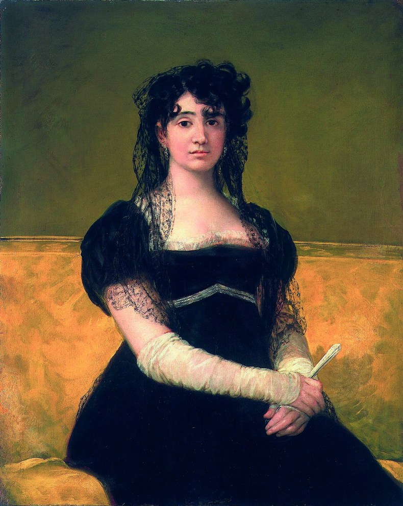Portrait of Doña Antonia Zarate, (c. 1805), Francisco de Goya, National Gallery of Ireland