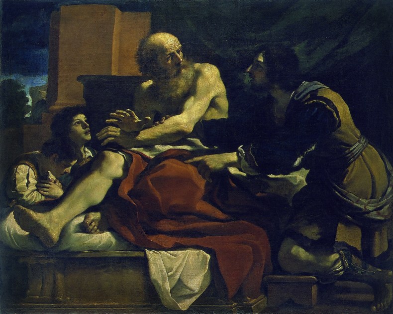 Jacob Blessing the Sons of Joseph, (c. 1620), Guercino, National Gallery of Ireland