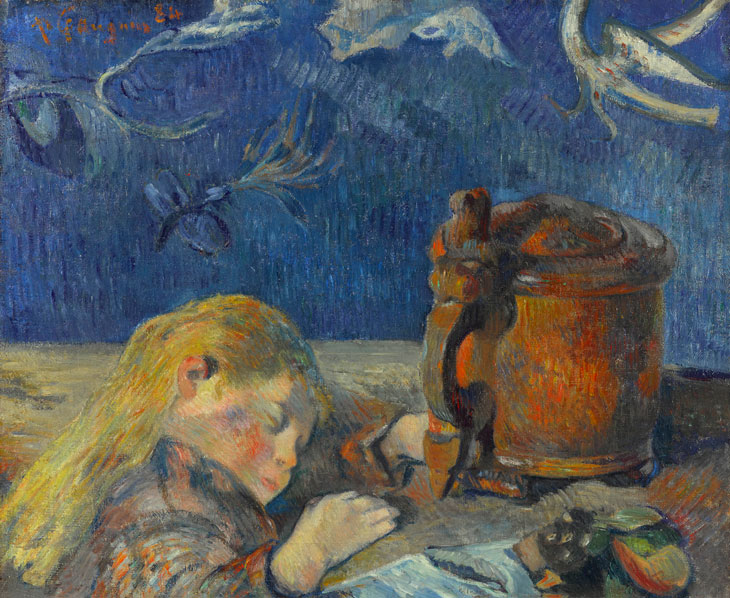 Clovis Sleeping (c. 1892), Paul Gauguin. Private collection