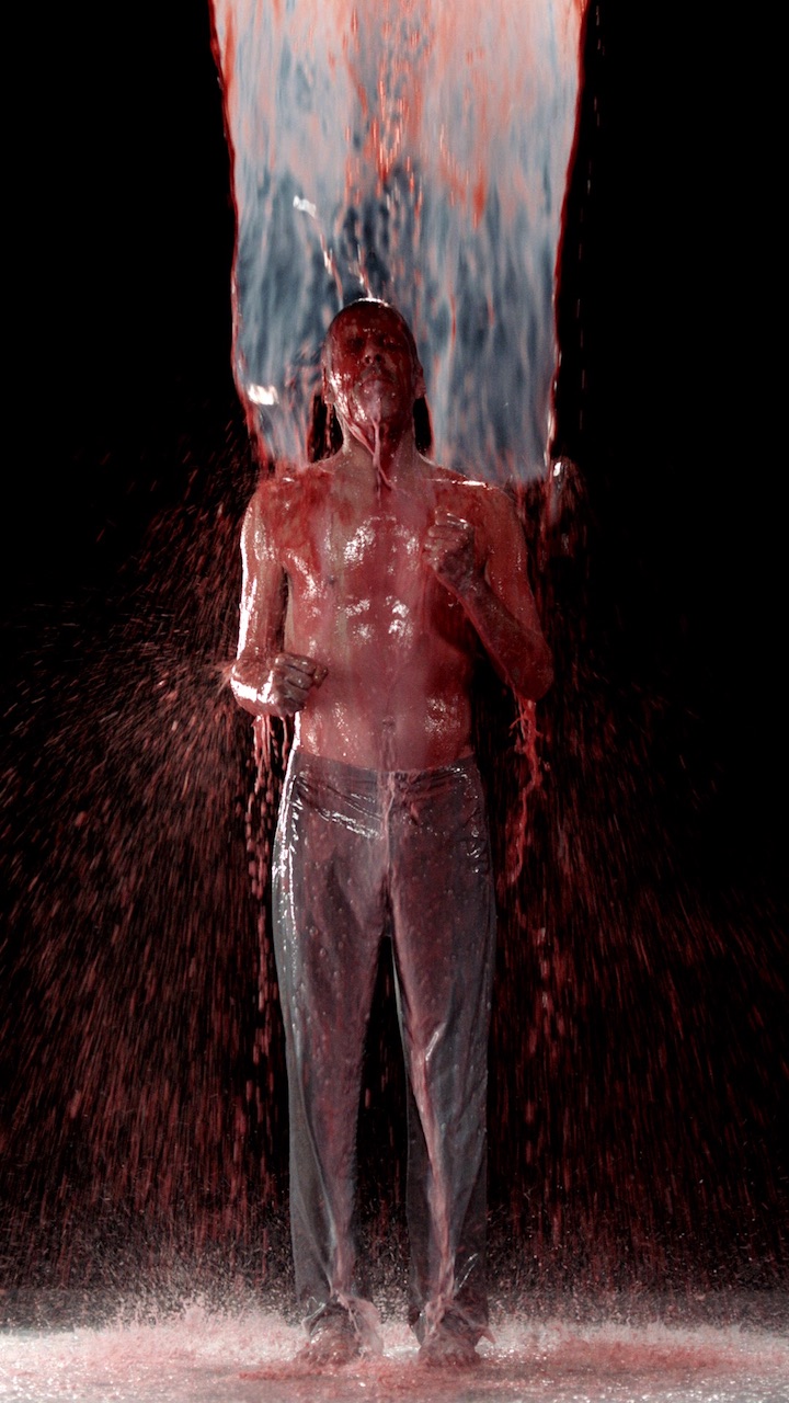 Inverted Birth (video installation; 2014), Bill Viola. © Bill Viola, Photo: Kira Perov