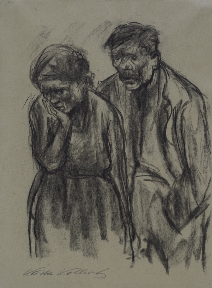 Mann und Frau (1919), Käthe Kollwitz. Photo: Kienzle Oberhammer