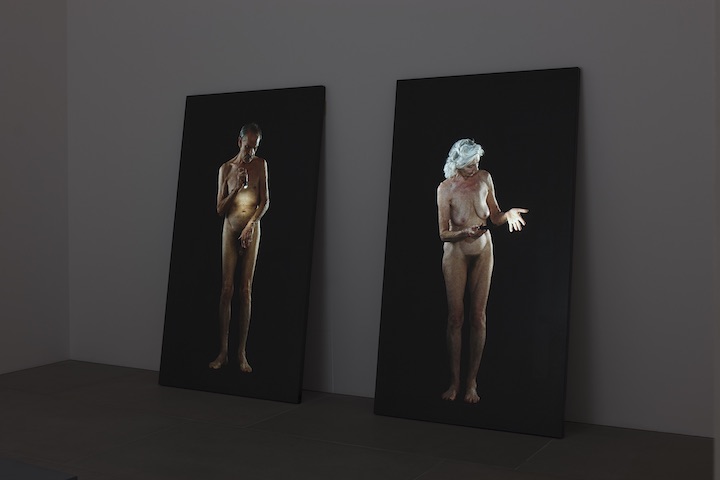 Man Searching for Immortality/Woman Searching for Eternity (video installation; 2013), Bill Viola. © Bill Viola, Photo: Kira Perov