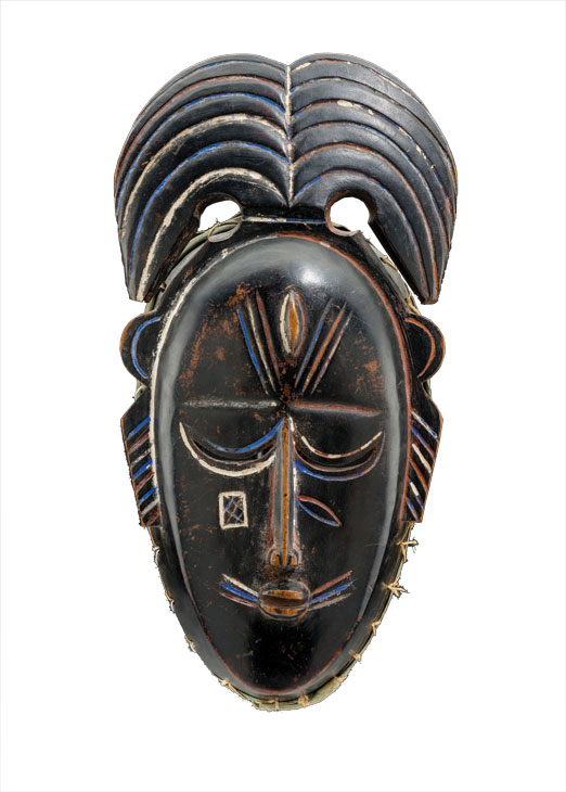Mask, n.d., Ligbi people, Ivory Coast. Mark Eglington at Tribal Art London