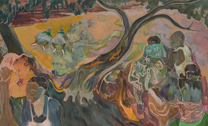 Nasema Nawe (2016), Michael Armitage. © Michael Armitage. Photo © White Cube (Ben Westoby)