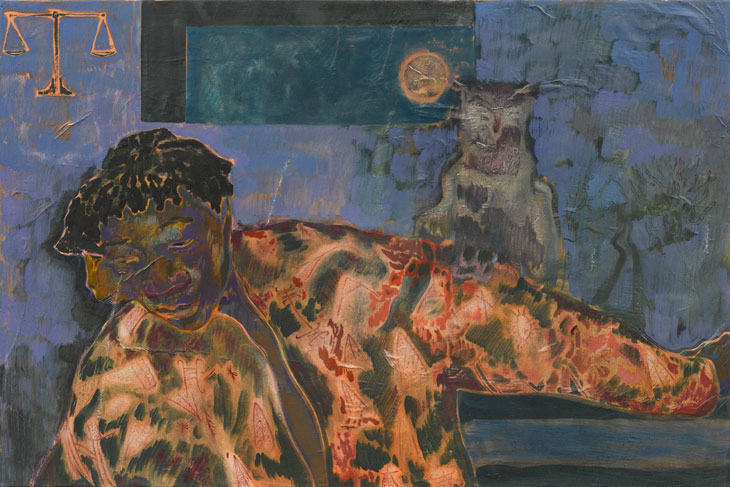 Slight of Hand (2016), Michael Armitage. © Michael Armitage. Photo © White Cube (George Darrell)